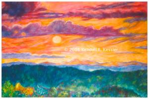Blue Ridge Parkway Artist is Groaning and Crazy Week...